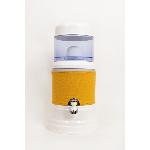 Housse de protection - cuve inférieure verre - Fontaine Eva 7 litres - coloris Gris clair - jaune