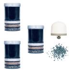 Pack filtration EVA - 18 mois - 3 cartouches - 1 céramiques - 1 recharge minéraux