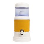 Duo Fontaine EVA bep - cuve en verre, 7 litres + housse coloris jaune