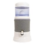 Duo Fontaine EVA bep - cuve en verre, 7 litres + housse coloris gris clair