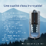 Monderma Black Filters - 4 Cartouches de Filtration , 24 mois, compatibles avec les Systèmes Berkey