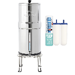 Fontaine à eau Monderma Max Big 8.5L - inclus filtres 2 FTO+, 1 base inox, 1 robinet avec vue