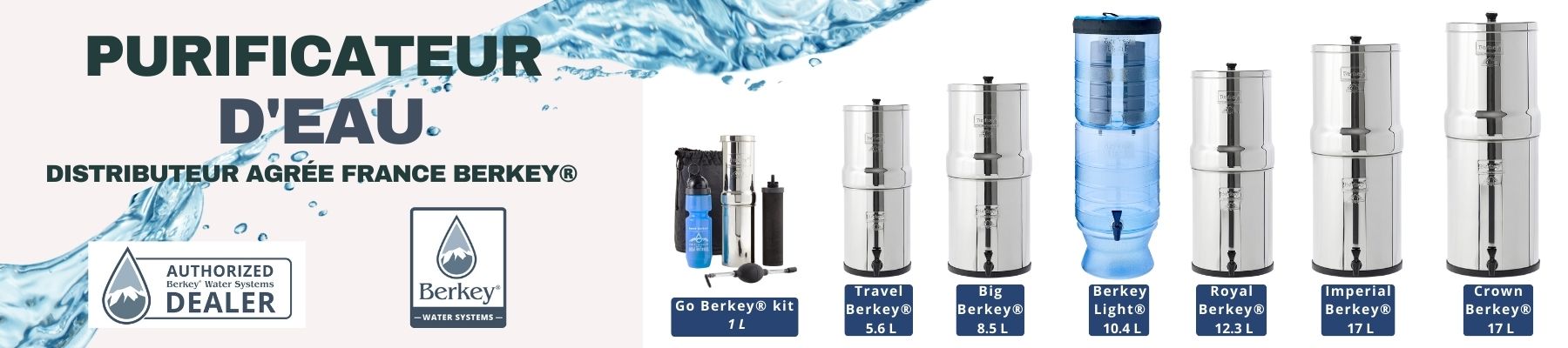 Offre berkey filtration