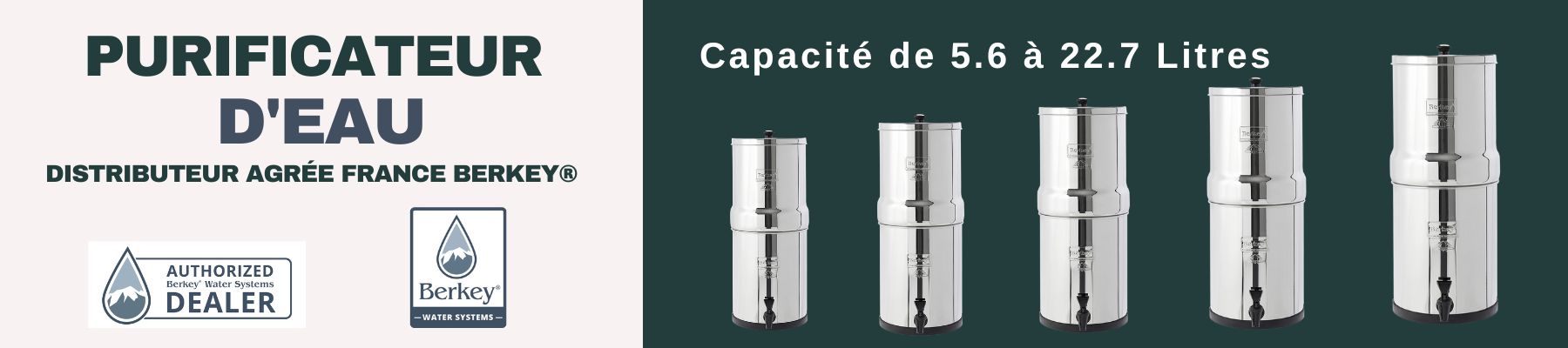 spcialiste de la filtration Berkey